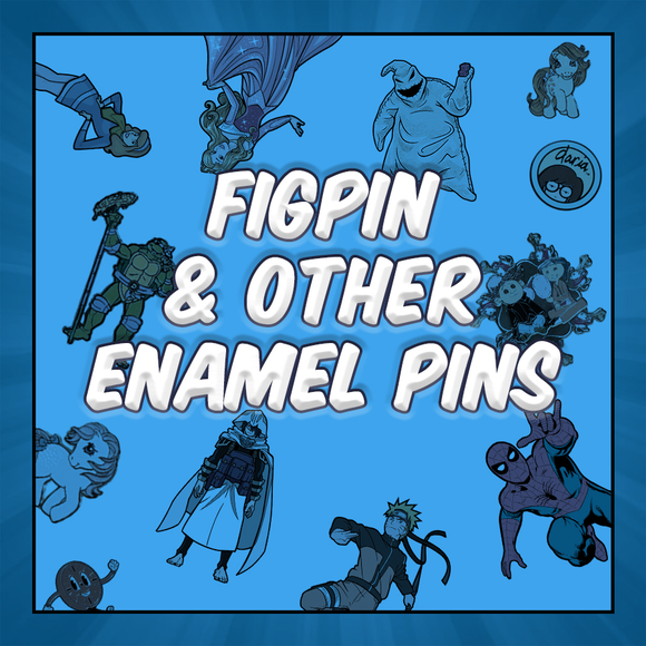 FiGPiN & Enamel Pins-Fox & Dragon Hobbies
