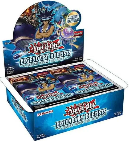 Yu-Gi-Oh Legendary Duelists: Duels From The Deep Booster Packs | Yu-Gi-Oh Cards