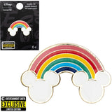 Mickey Mouse Rainbow Clouds | Entertainment Earth | Enamel Pin