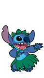 Hula Dancing Stitch | Disney | FiGPiN