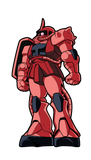 Gundam MS-065 Char's Zaku II | Mobile Suit Gundam | FiGPiN