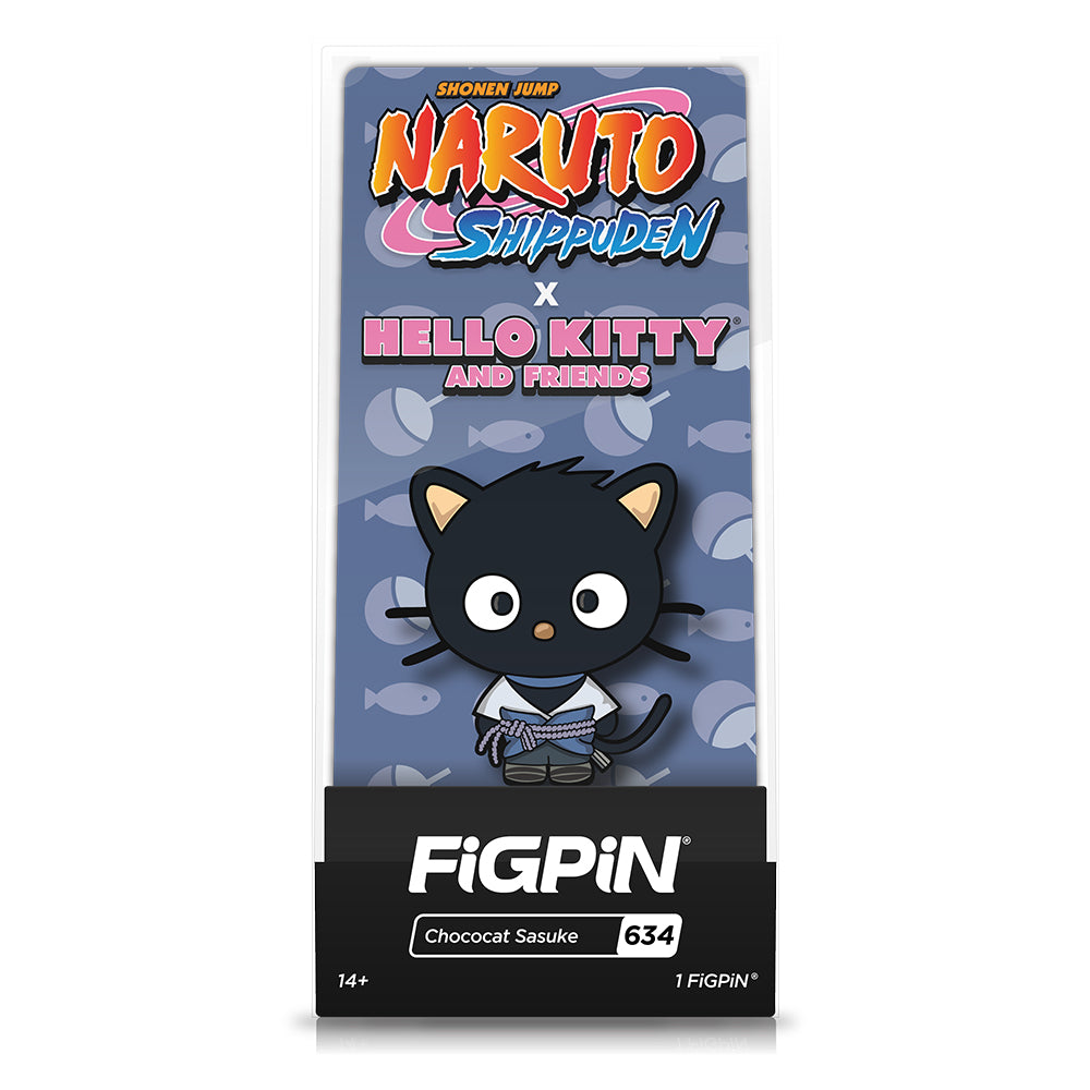 Chococat Sasuke | Naruto x Hello Kitty | Figpin – Fox & Dragon Hobbies