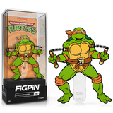 Michelangelo | Teenage Mutant Ninja Turtles | FiGPiN-Enamel Pin-FiGPiN-Fox & Dragon Hobbies