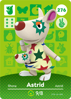 Astrid | Animal Crossing | Amiibo Card