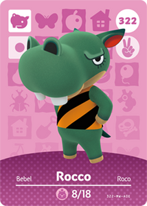 Rocco | Animal Crossing | Amiibo Card