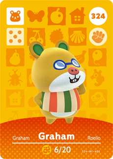 Graham | Animal Crossing | Amiibo Card