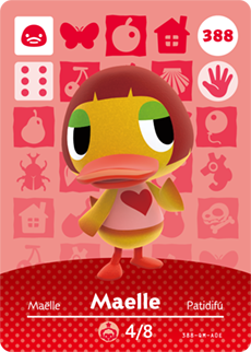 Maelle | Animal Crossing | Amiibo Card