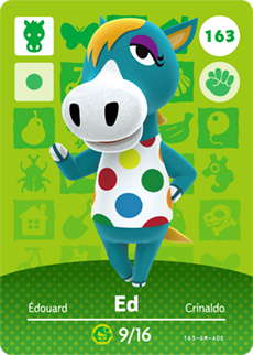 Ed | Animal Crossing | Amiibo Card-Amiibo-Nintendo-Fox & Dragon Hobbies
