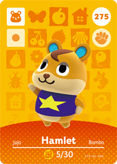 Hamlet | Animal Crossing | Amiibo Card-Amiibo-Nintendo-Fox & Dragon Hobbies